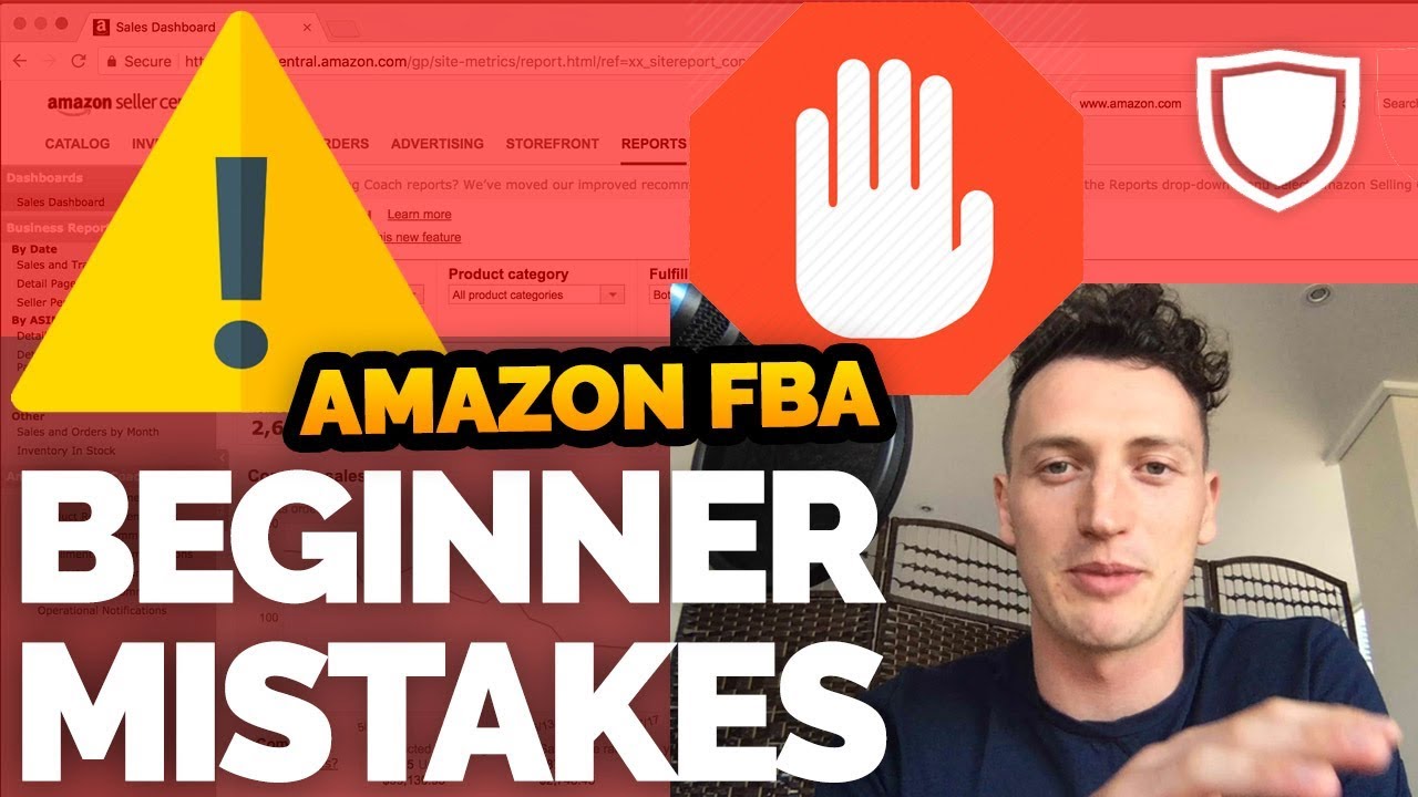 The 3 Biggest Amazon FBA Mistakes That Every Beginner Makes... - YouTube