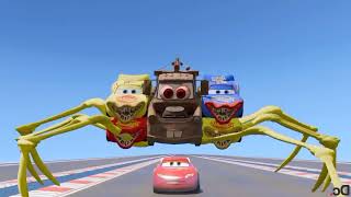Lightning McQueen's Epic Car Chase Giant Lewis Hamilton Eater Ball! - Coffin Dance Song (COVER)