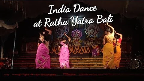 India dance, Persembahan Tari India di Ratha Yatra Bali 2019