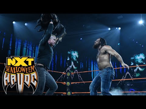 Dexter Lumis and zombies close in on Cameron Grimes: NXT Halloween Havoc, Oct. 28, 2020