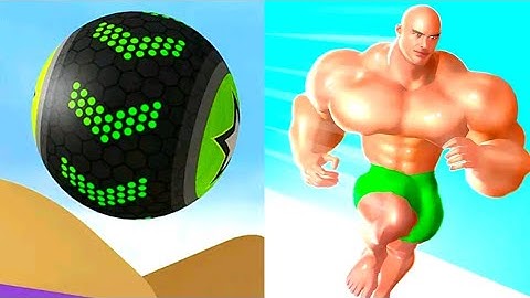 Going Balls Vs Muscle Rush Android iOS Mobile Gameplay Walkthrough 2012294