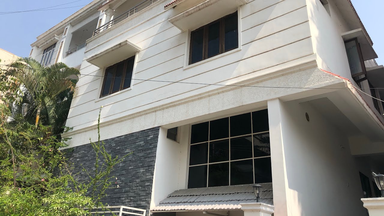 4BHK Villa for rent in Banjara Hills road No10 YouTube