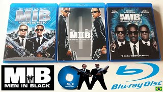 Blu-Ray Trilogia Mib Homens De Preto Brasil