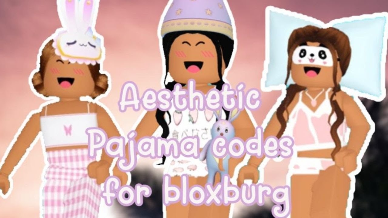 Aesthetic Pajama Codes For Bloxburg Roblox Youtube - cute pajamas roblox codes