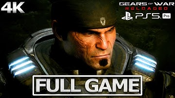 GEARS OF WAR RELOADED Full Gameplay Walkthrough / No Commentary【FULL GAME】PS5 PRO 4K 60FPS Ultra HD