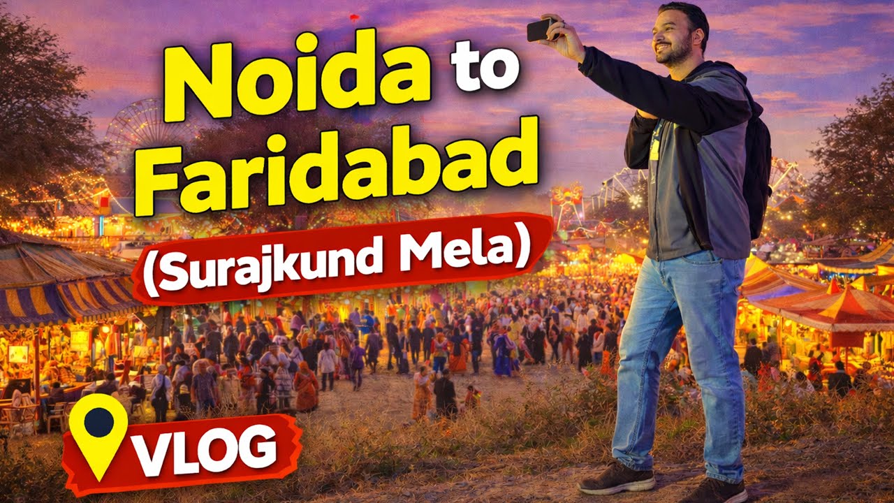 Surajkund Mela🎡 | Faridabad | Sahil Gupta Vlogs 