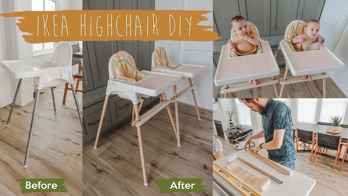 EASIEST tray removal hack for IKEA Antilop high chair!! 