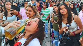 Urireo, Guanajuato, de fiesta, la gente disfrutando al máximo 🎼🎺🥁💃🕺🍾🥂🍻🎼🎺, 7 de Enero/ 2023