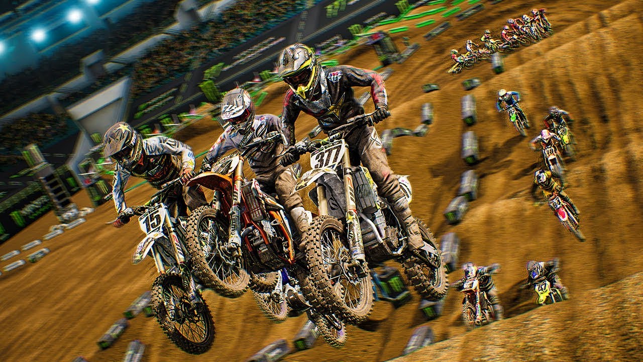 Foxborough [Custom Track!] Monster Energy Supercross! YouTube