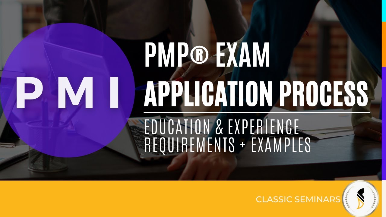 PMP® Exam Application Process - YouTube