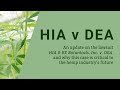 Protecting hemp from dea overreach  hemp industries association  re botanicals inc lawsuit v dea