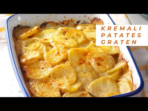 Kremalı Patates Tarifi /Fırında Kremalı Patates Graten Nasıl Yapılır