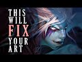 This will fix your art