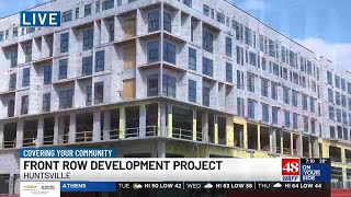 Front Row construction update: first building opening this summer