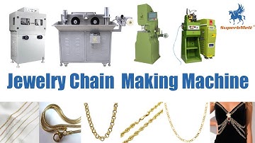 Chain Making Machine for making gold silver copper stainless steel chain # chain making machine