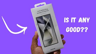 Samsung S24 Ultra Anti Reflective Screen Protector Installation & Review!