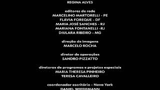 Créditos Jornal Hoje 2019