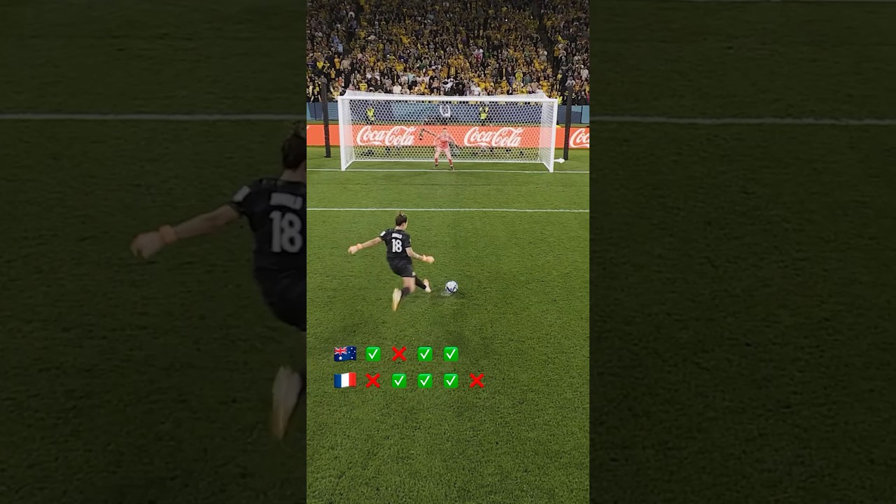 The longest World Cup penalty shootout! Australia vs France 