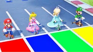 Mario Party Mini Games - Corrida de Bike com Luigi e Princesas! Nintendo Switch - IR GAMES screenshot 2