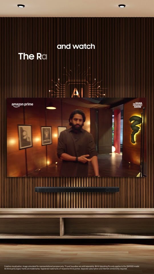 The Rana Daggubati Show on Samsung AI TV | @PrimeVideoIN