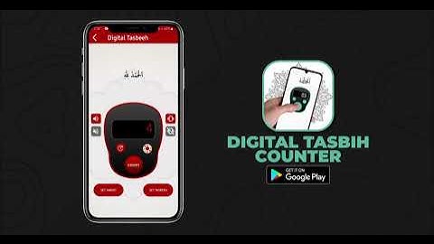 Digital Tasbih counter App