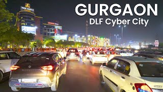4K HDR Drive in DLF Cyber City Gurgaon (Gurugram) | India