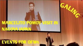 Marcelito Pomoy dumalaw sa Nagoya Japan ( The Prayer ) Event For OFWs in Japan