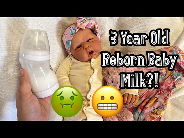 This Reborn Baby Milk is 3 YEARS OLD?! Fake Reborn Milk Tutorial