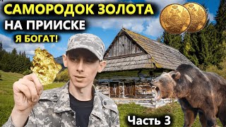 ОБНАРУЖИЛ ПРИИСК 19 ВЕКА! ОТКОПАЛ САМОРОДОК ЗОЛОТО И МОНЕТЫ ДРАГА Коп поиск монет с металлоискателем