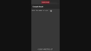 Best C++ pattern program tutorial video || 💯🧠 #shorts #coding #youtubeshorts #codewriter07