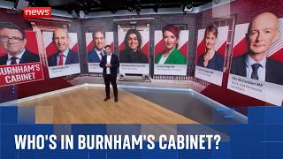 Who's in Andy Burnham's new Cabinet