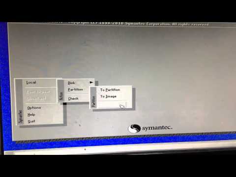 Ghost windows XP Backup Reinstall