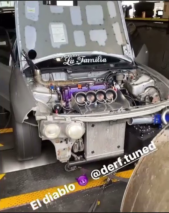 Fully built k24 nitrous ITBs YouTube