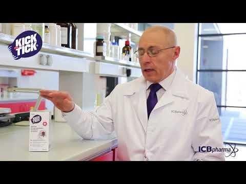 KICK THE TICK Safe tick removal kit.