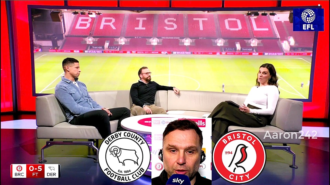 Bristol vs Derby 0-5 Post Match Analysis | Gerhard Struber & John Eustace Interview