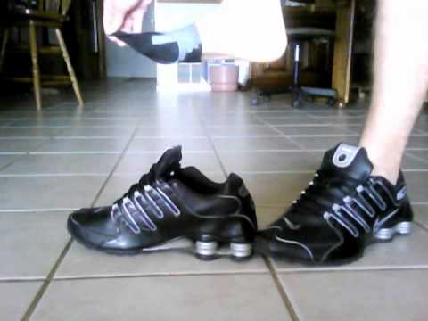 nike shox nz on feet