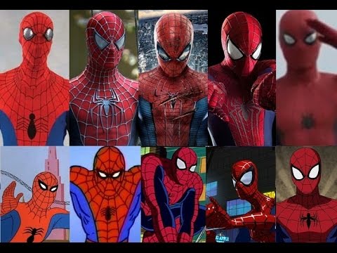 Spider-Man - Evolution in cinema & TV - YouTube