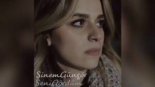 Video thumbnail of "Sinem Güngör – Seni Gördüm"