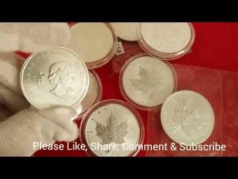 Canadian Silver Saver. History Lesson: Canadian Silver Maple Leaf 1 Oz 9999 Fine Silver Coin