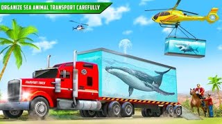 Sea Animals Transporter Truck - Aquatic Animal Transport Game | Android iOS Gameplay screenshot 5