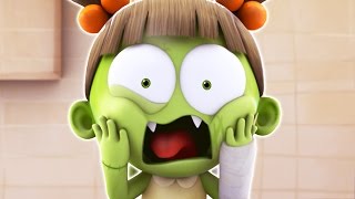 Funny Animated Cartoon | Spookiz Frankenstein Girl x Cula Body Switch 스푸키즈 | Cartoon for Children