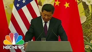 Chinese President Avoids American Reporter's Question | NBC News