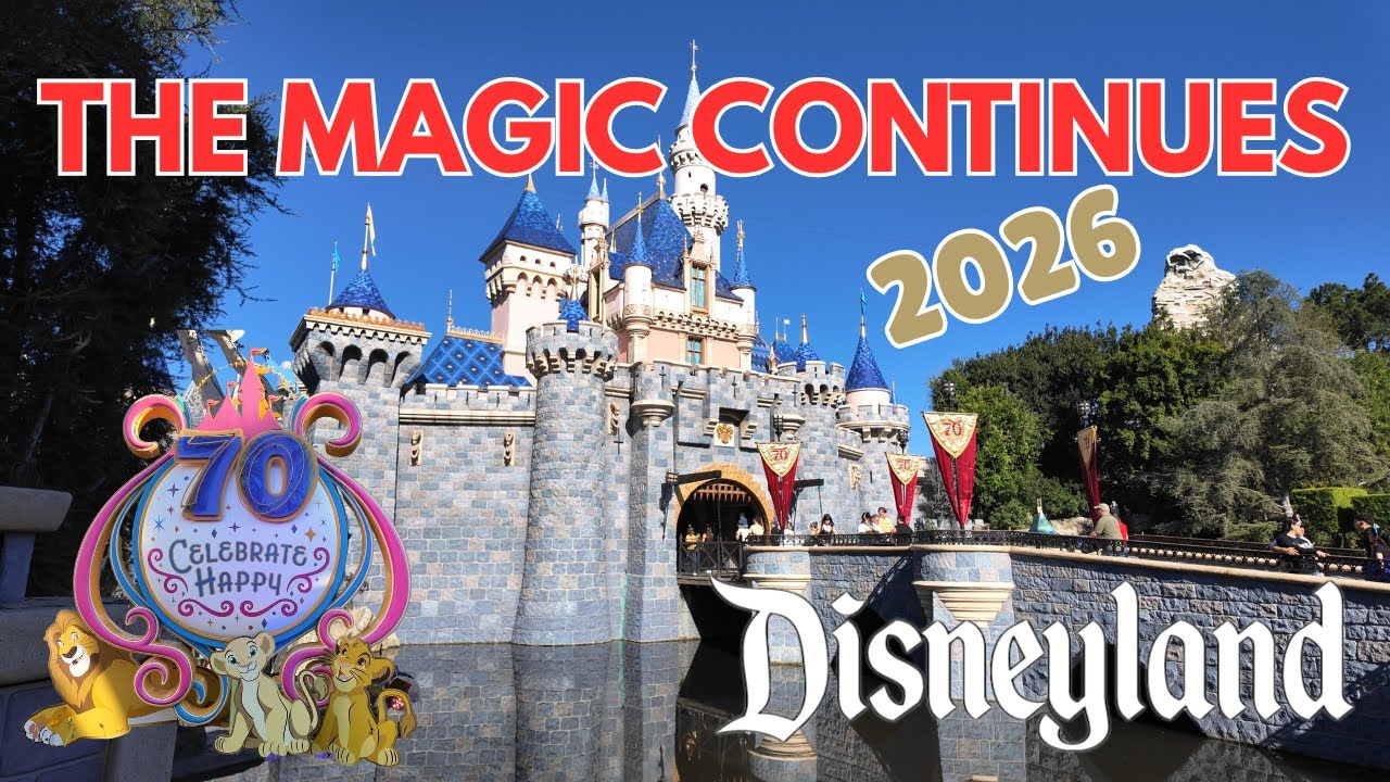 Disneyland Kicks Off 2026 | Wondrous Journeys Returns, New Food, Downtown Disney Updates
