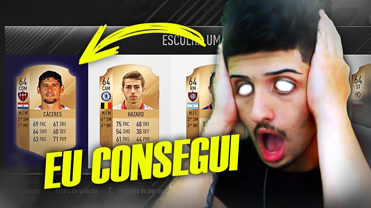 fifa ultimate team 18 FIFA 18 FUT DRAFT - O PIOR DRAFT POSSÍVEL!!! 15 DE ENTROSAMENTO!!!