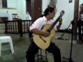 Capture de la vidéo El Guitarrista Andrés Bermúdez Interpreta Preludio En Do Menor Y Capricho Árabe En Roldanillo
