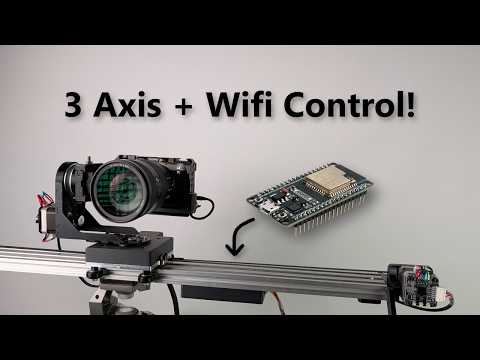 I built a 3 Axis motorised camera slider! thumbnail