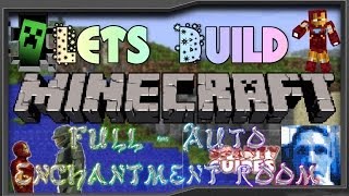 Sparty Making redstone work Fully automated mutli level Enchantment room tutorial