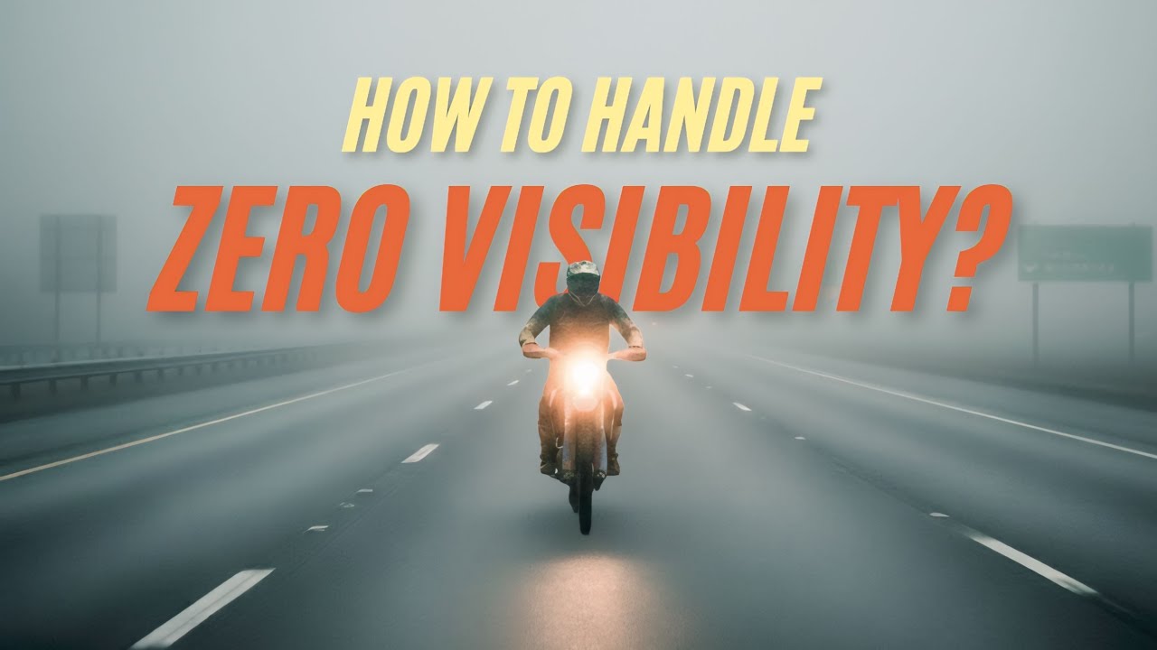 "Don’t Get Blinded! The Ultimate Guide to Riding in Heavy Fog"