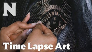 See a Master Printmaker Create a Stunning Elizabeth Catlett Inspired Woodblock Print, Step-by-Step