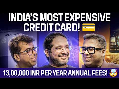 Why a ₹13 Lakh American Express Centurion Is His "Most Affordable" Credit Card